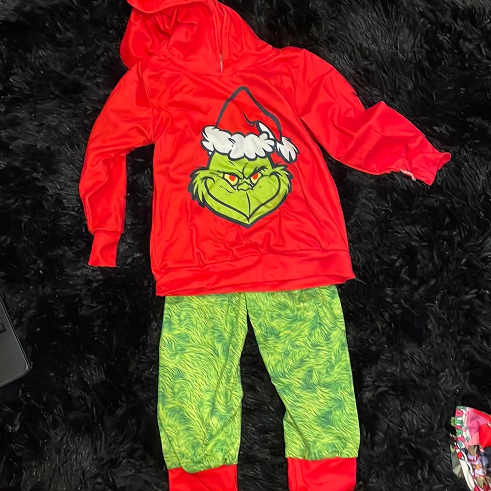 The Grinch Baby Outfit